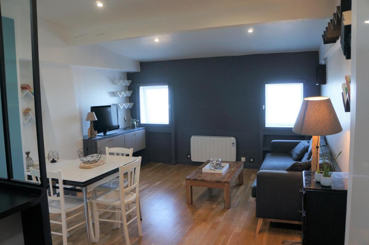 Charmant Appartement Avec Vue Face Mer Imprenable Mers-les-Bains Exteriér fotografie