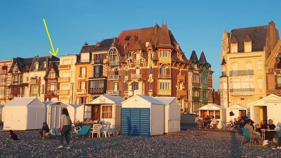 Charmant Appartement Avec Vue Face Mer Imprenable Mers-les-Bains Exteriér fotografie