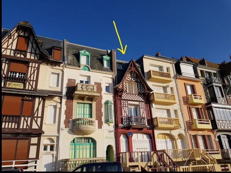 Charmant Appartement Avec Vue Face Mer Imprenable Mers-les-Bains Exteriér fotografie