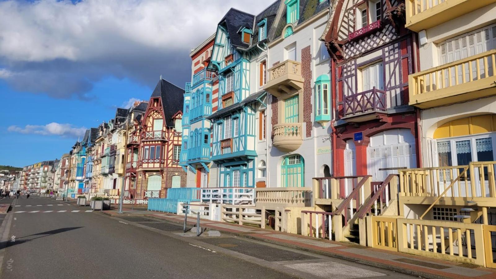 Charmant Appartement Avec Vue Face Mer Imprenable Mers-les-Bains Exteriér fotografie